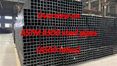 Pregled jeklenih cevi ASTM A500 (cevi A500)